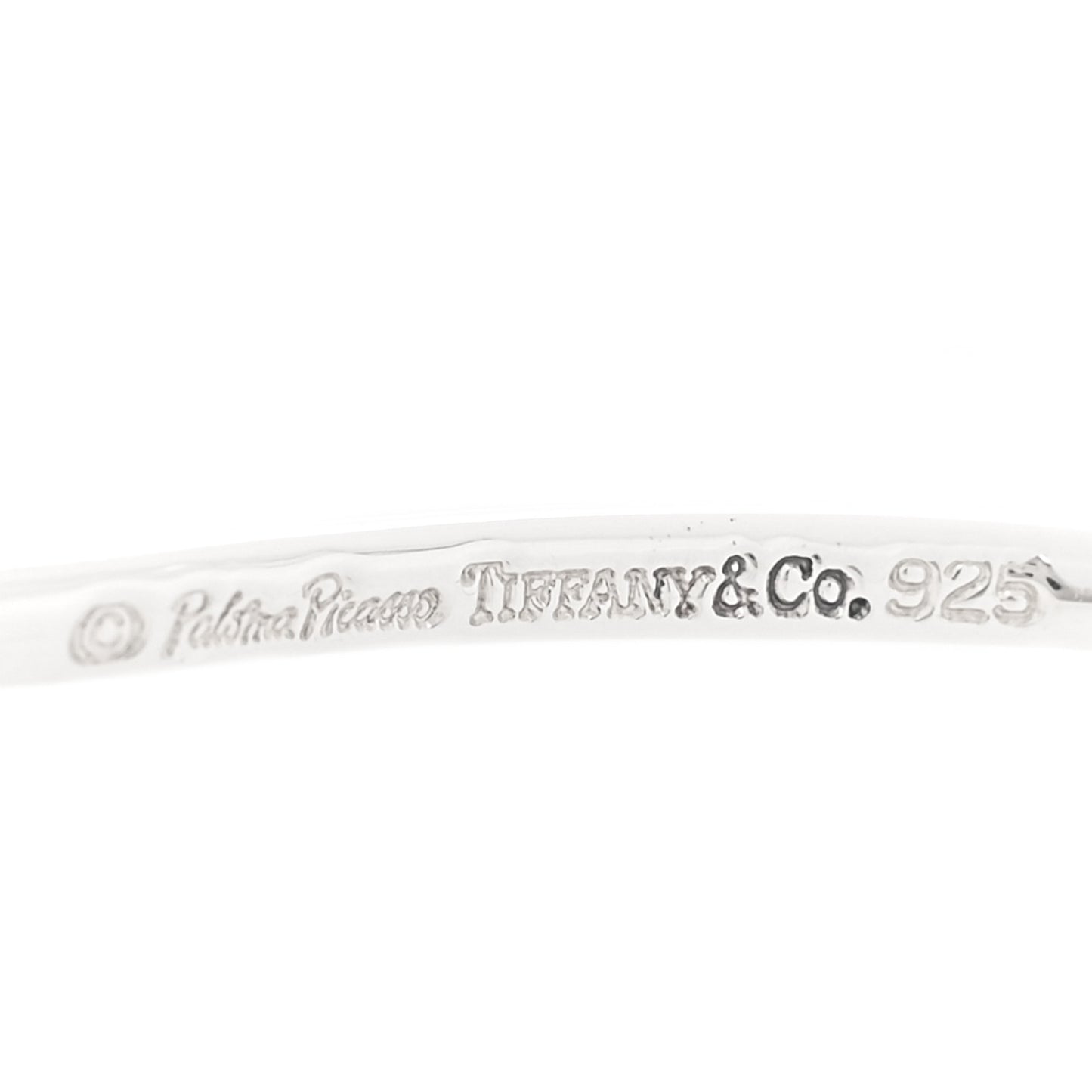 Sterling Silver 18K Yellow Gold Paloma Picasso Daisy Bangle Bracelet