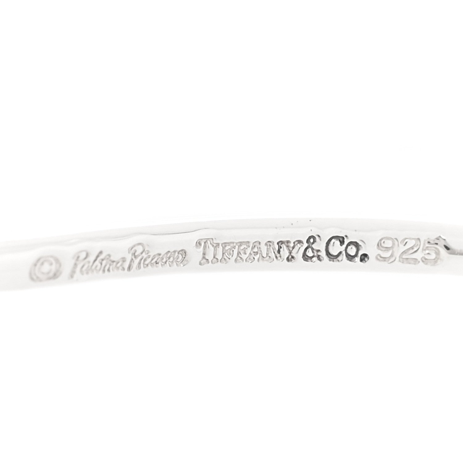Tiffany Sterling Silver 18K Yellow Gold Paloma Picasso Daisy Bangle Bracelet 3 of 3