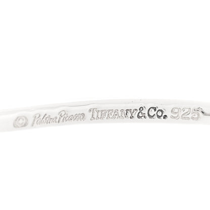Tiffany Sterling Silver 18K Yellow Gold Paloma Picasso Daisy Bangle Bracelet 3 of 3