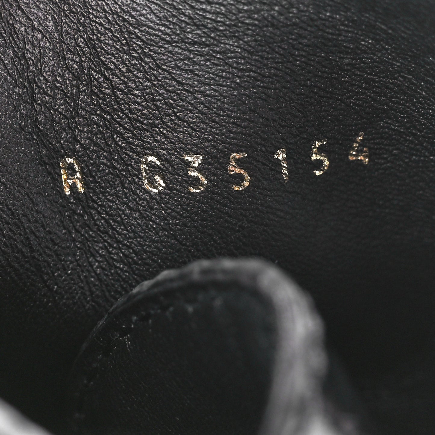 Shiny Calfskin Velvet Pearl Combat Short Boots 36.5 Black