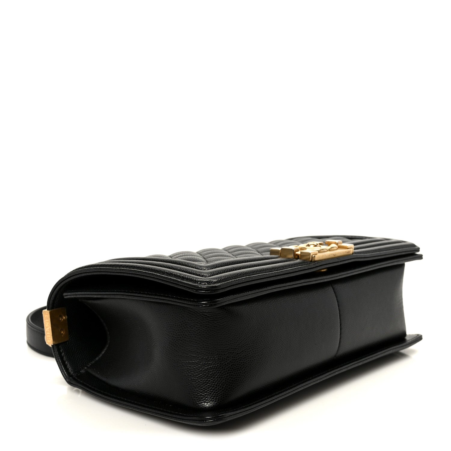 Chanel Caviar Quilted Medium Boy Flap Black 3 of 9