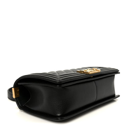 Chanel Caviar Quilted Medium Boy Flap Black 3 of 9