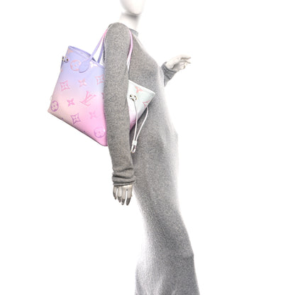 Louis Vuitton Monogram Giant Spring In The City Neverfull MM Sunrise Pastel 2 of 10