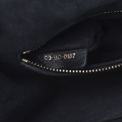Christian Dior Lambskin Cannage Studded Small Dioraddict Flap Bag Black 6 of 13