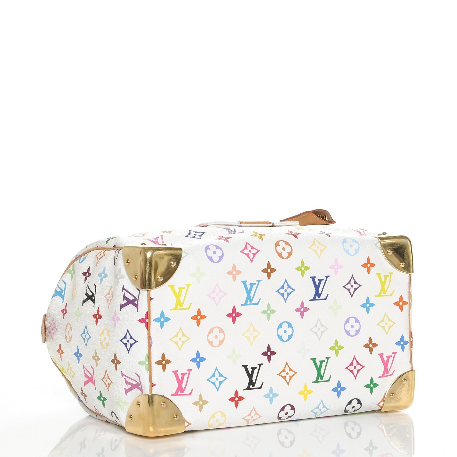 Louis Vuitton Monogram Multicolor Speedy 30 White 4 of 12