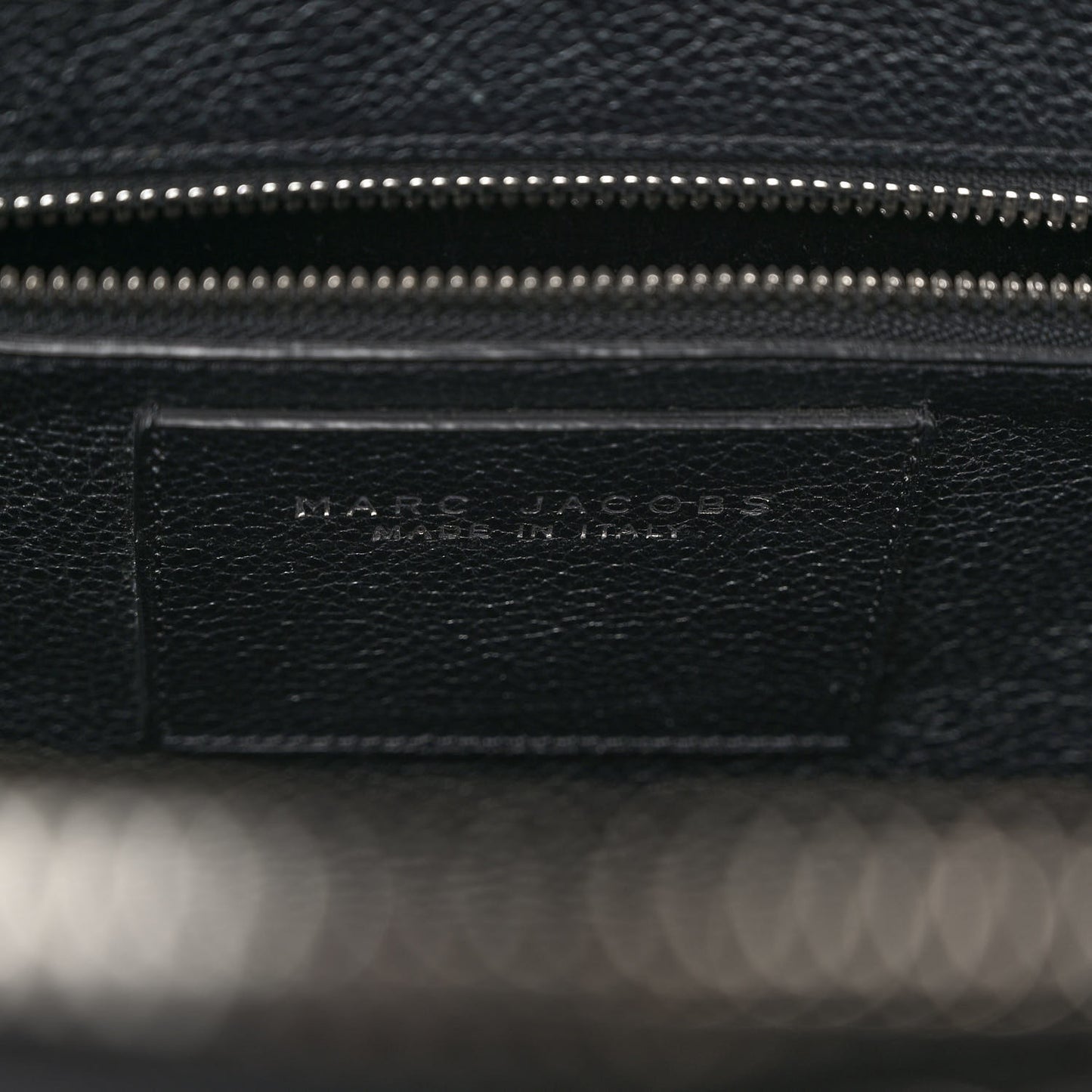Textured Calfskin Medium Incognito Satchel Black