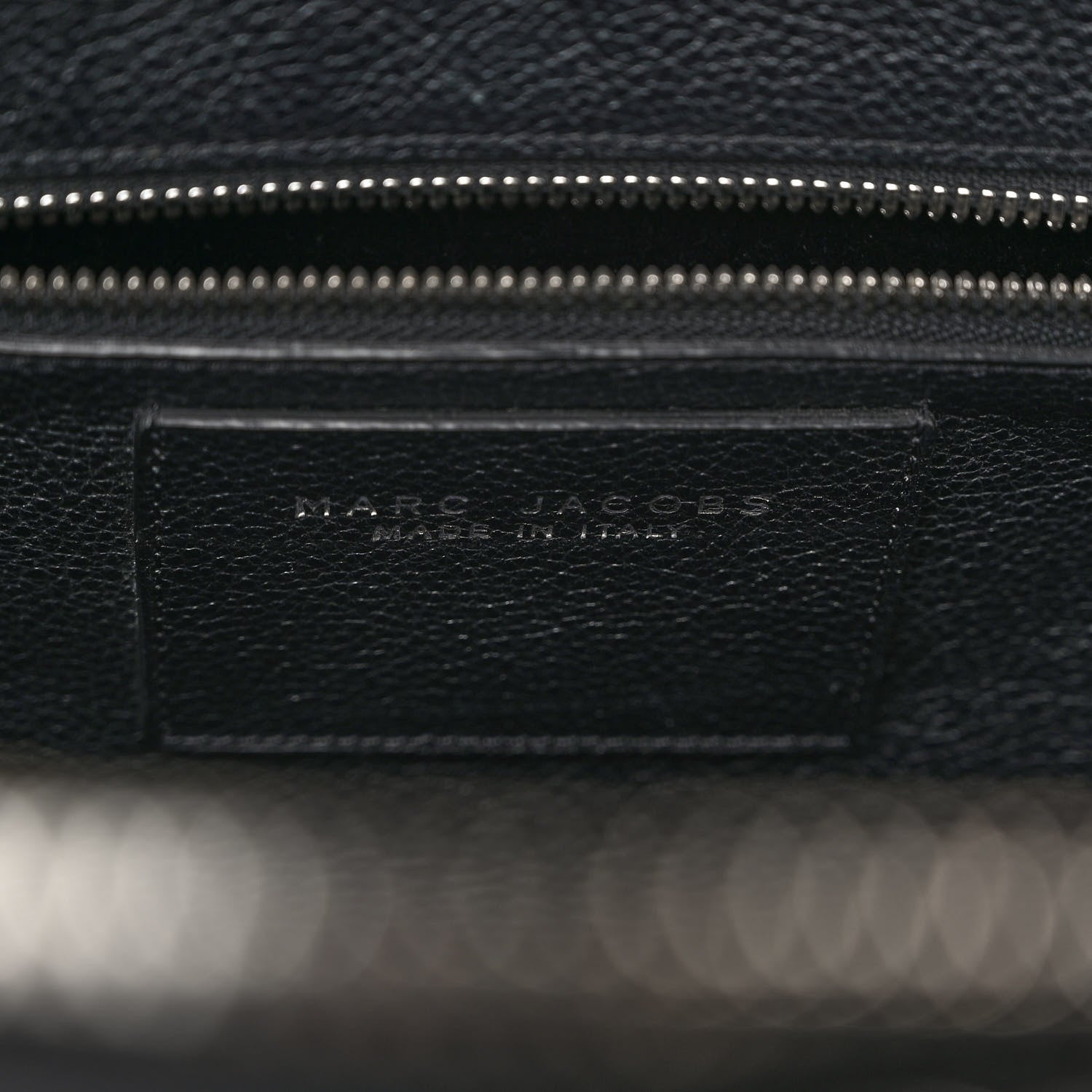 Marc Jacobs Textured Calfskin Medium Incognito Satchel Black 6 of 9