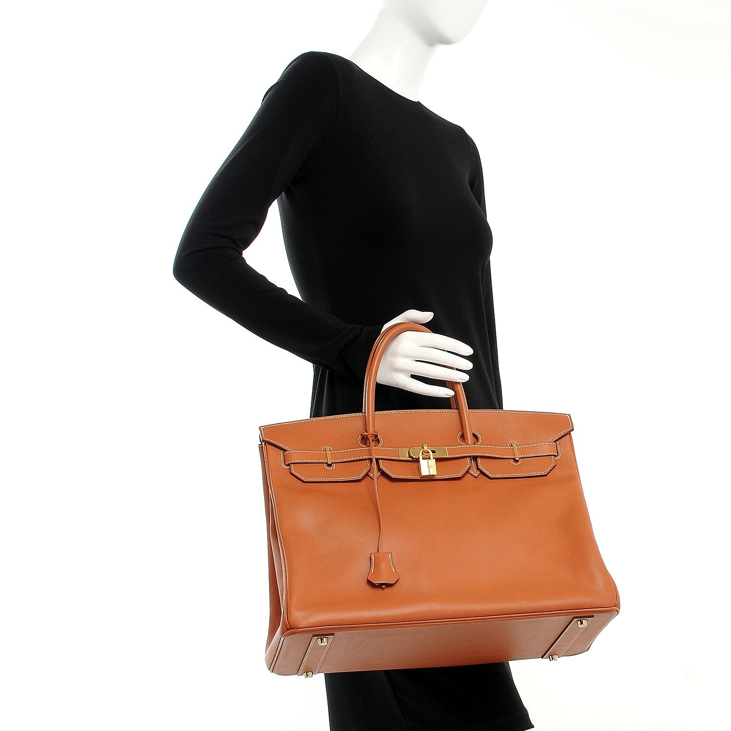 Hermes Epsom Birkin 40 Cognac 2 of 23