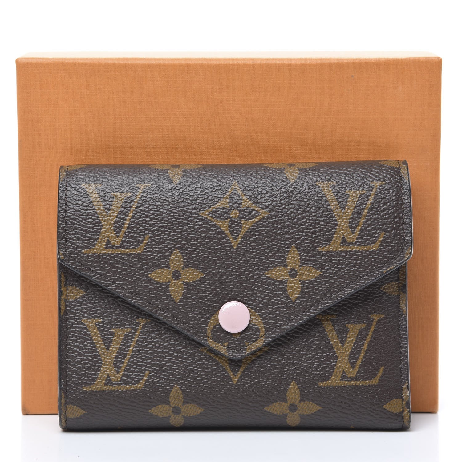 Louis Vuitton Monogram Victorine Wallet Rose Ballerine 8 of 8