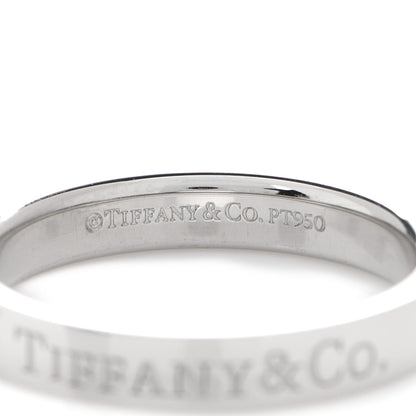 Tiffany Platinum Logo Band Ring 48 4.5 4 of 4