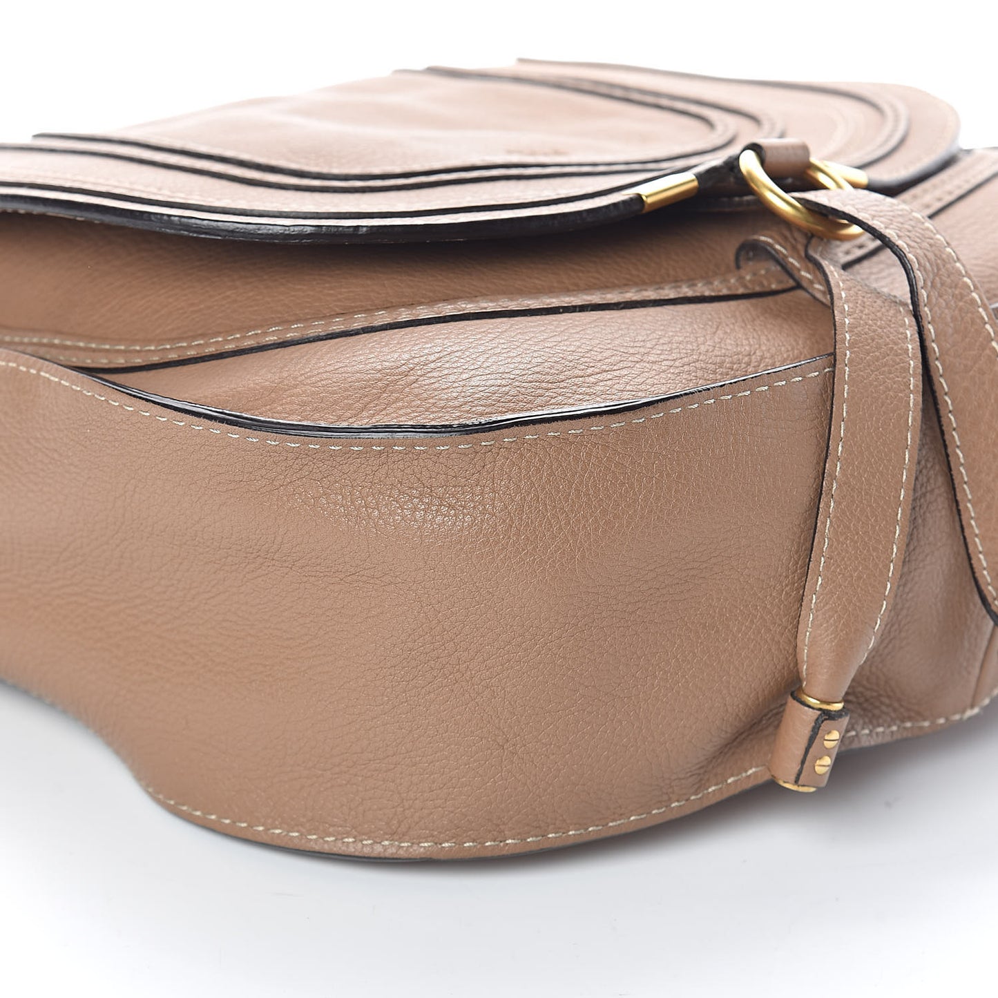 Calfskin Medium Marcie Hobo Nut