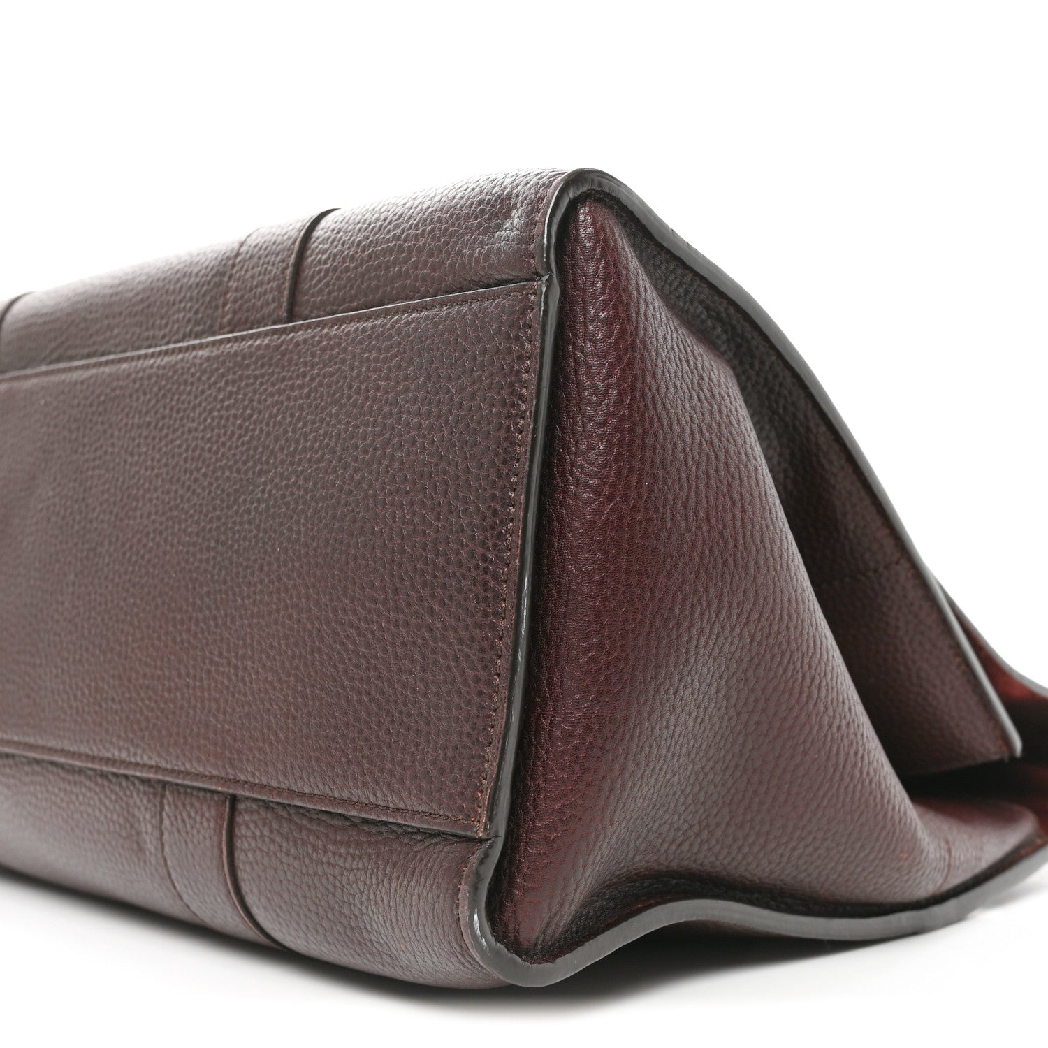 Mulberry Grain Vegetable Tanned Calfskin Bayswater Oxblood 9 of 9