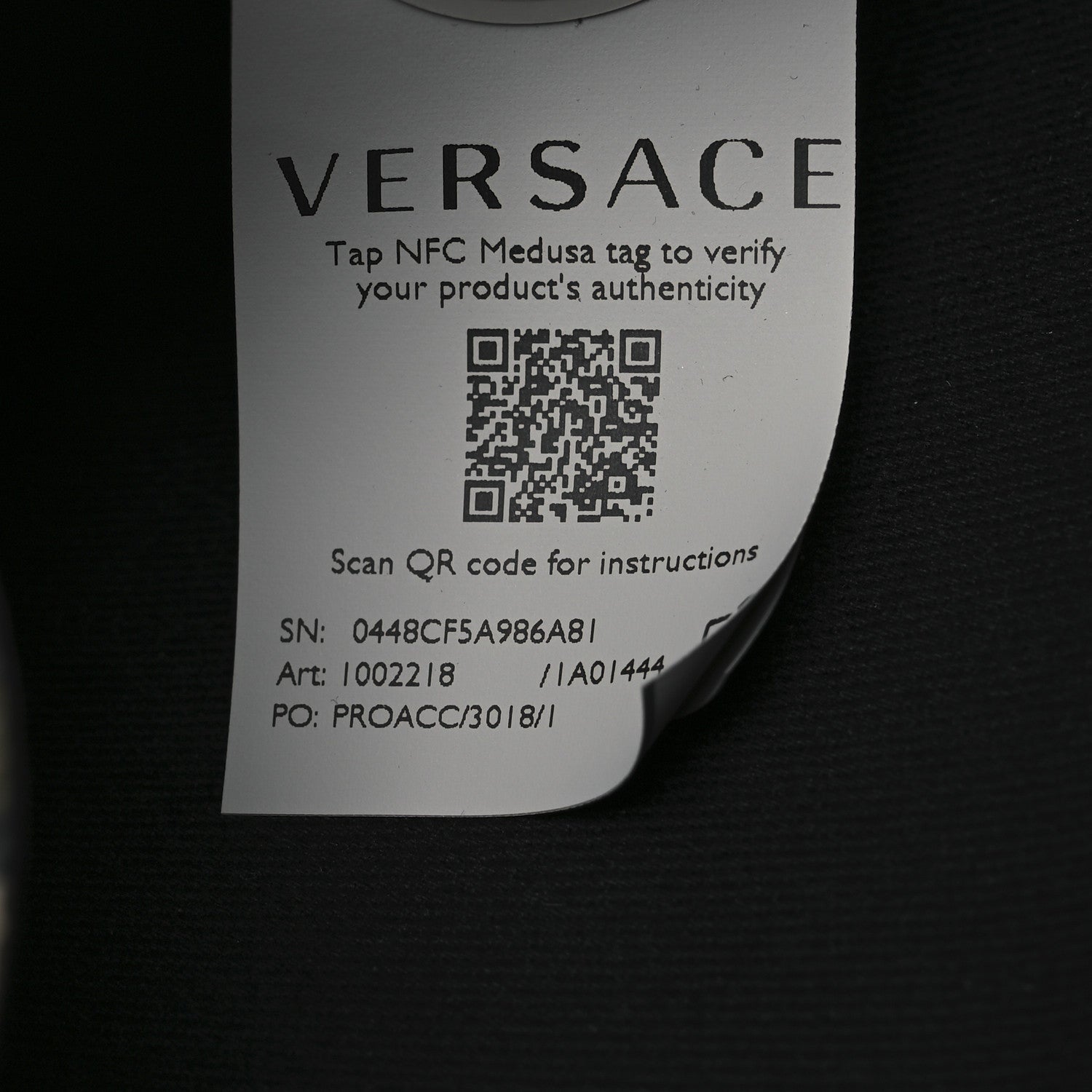 Versace Coated Canvas Calfskin LA Greca Envelope Pouch Black Green Beige 7 of 7