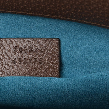 Gucci GG Supreme Monogram Web Small Ophidia Chain Shoulder Bag Brown 7 of 10