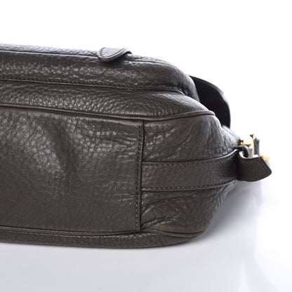 Prada Vitello Daino Messenger Bag Green 13 of 14