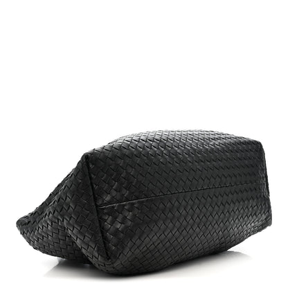 Bottega Veneta Calfskin Intrecciato Pinacoteca Reversible Tote Black Fondant 4 of 10