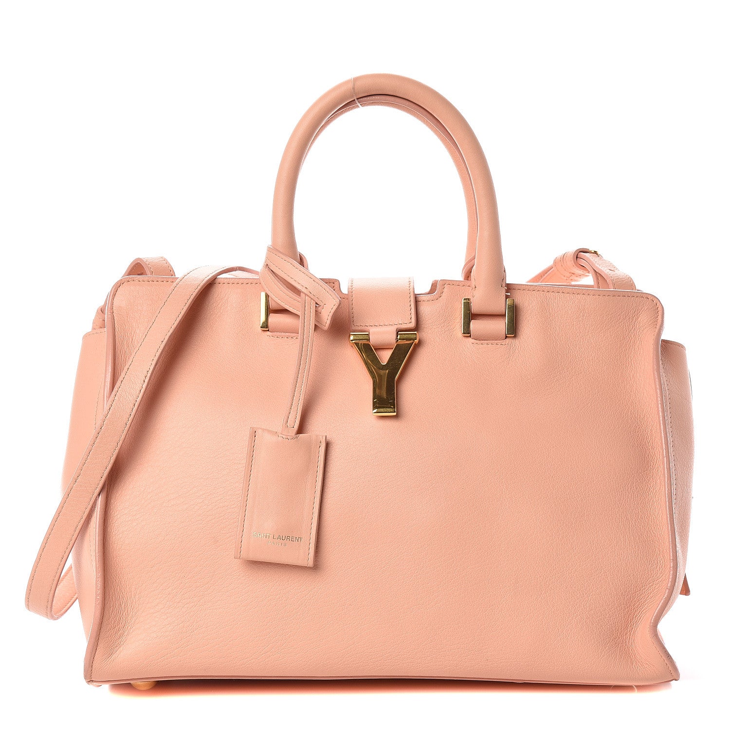 Saint Laurent Calfskin Small Classic Y Cabas Blush 1 of 15