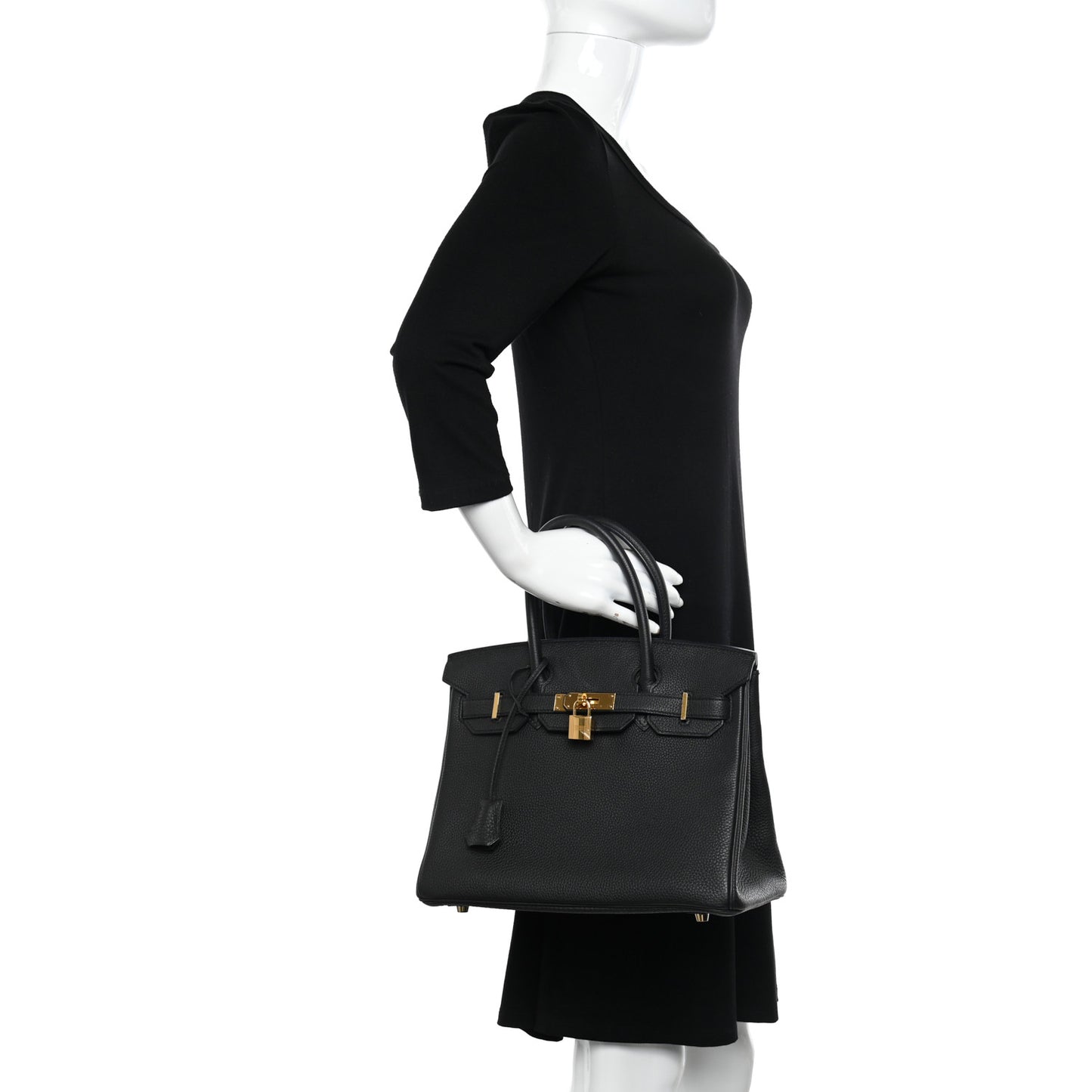 Togo Birkin 30 Black