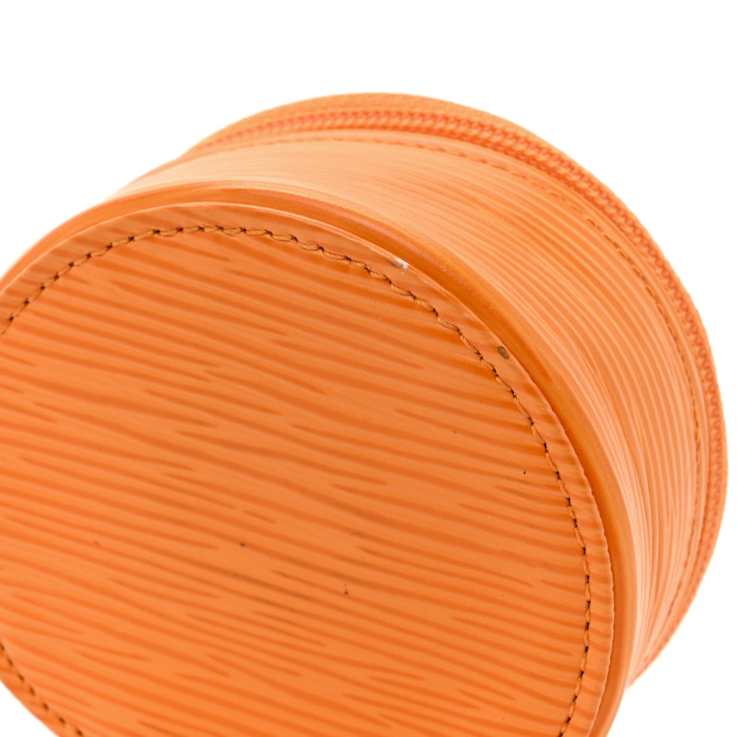 Epi Ecrin Bijoux 10cm Jewelry Box Mandarin