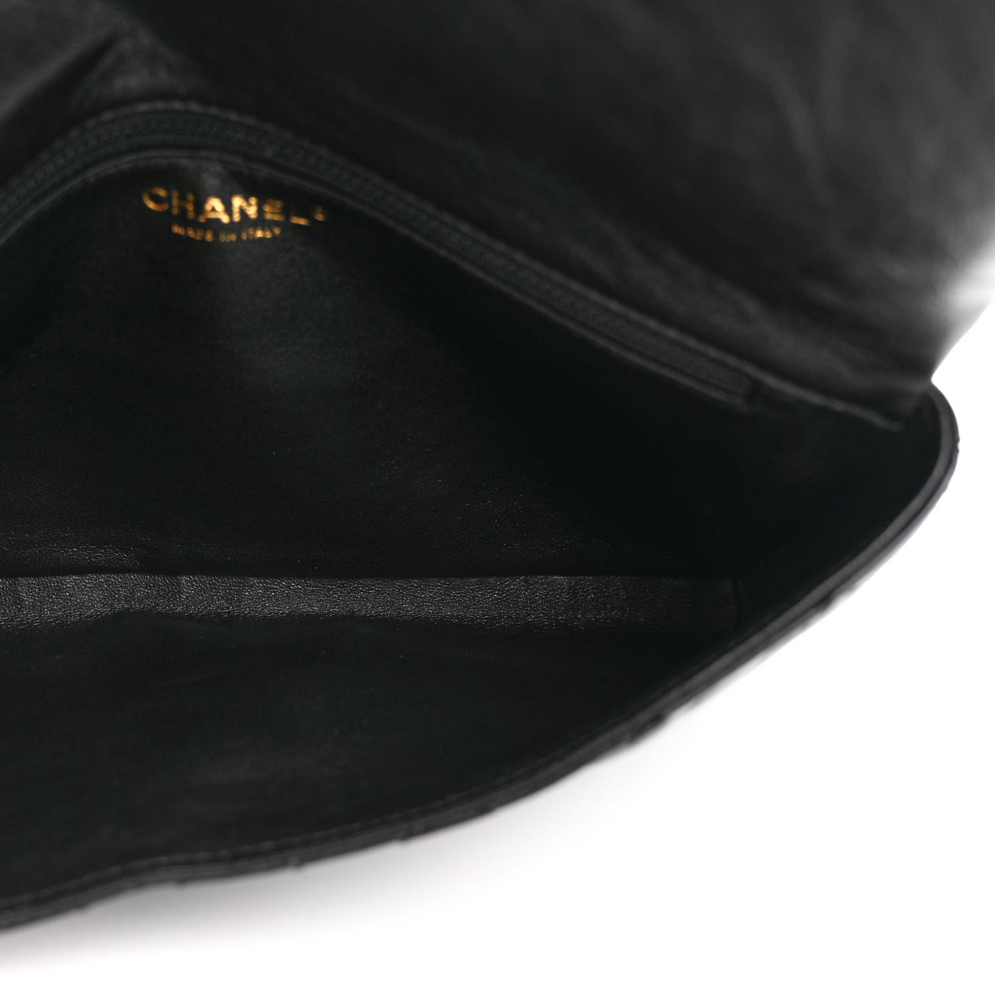 Aged Calfskin Quilted Reissue 2.55 Clutch Black