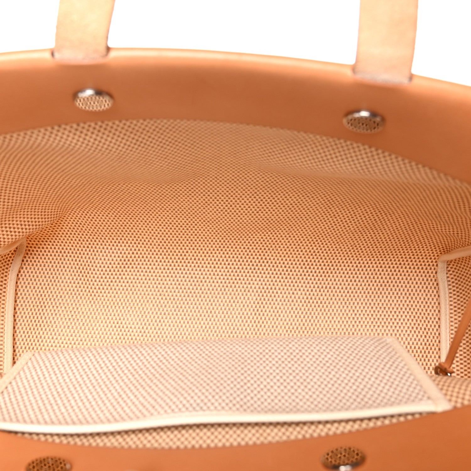 Hermes Toile Vache Hunter Herbag Cabas MM Natural 6 of 12