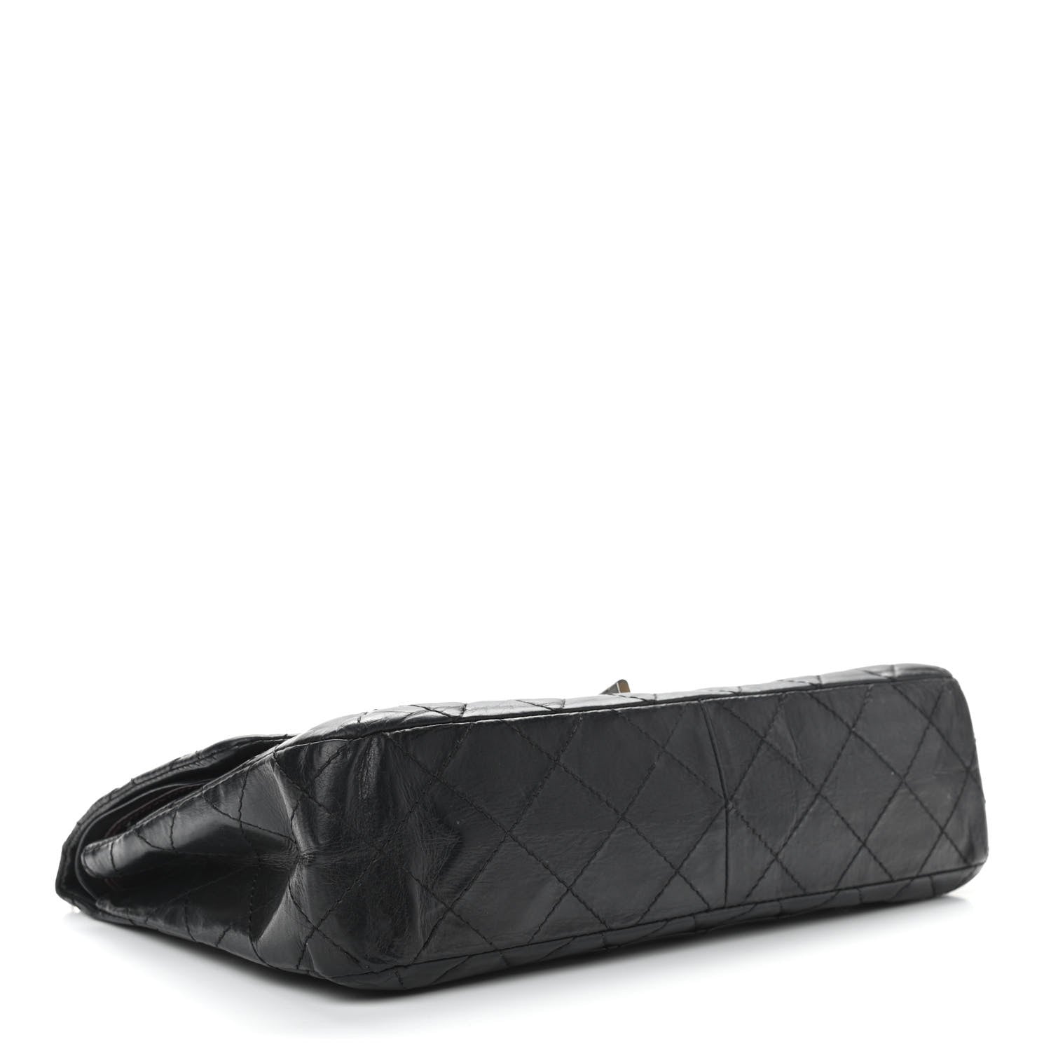 Chanel Aged Calfskin Quilted 50th Anniversary 2.55 Reissue 227 Flap Black 3 of 11