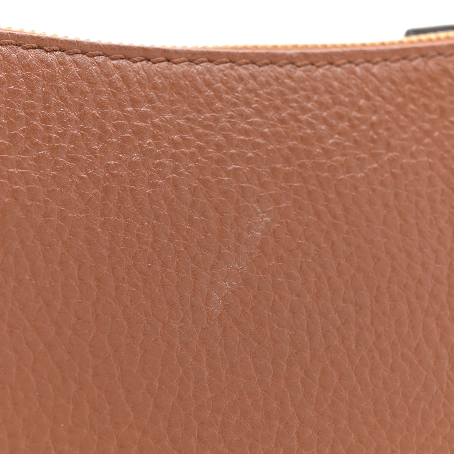 Grained Calfskin The 99 Shoulder Bag Clay Brown