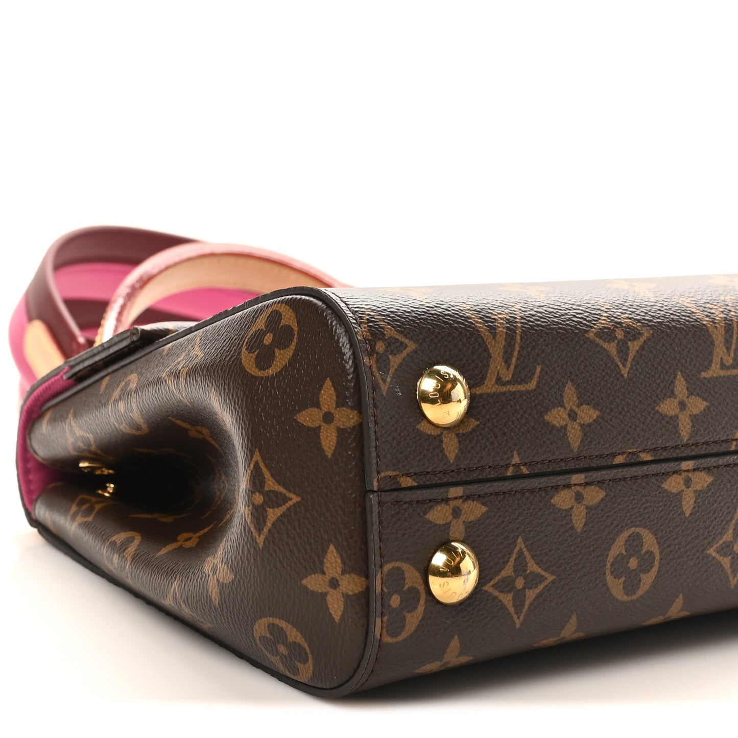 Monogram Cluny BB Bordeaux Fuchsia
