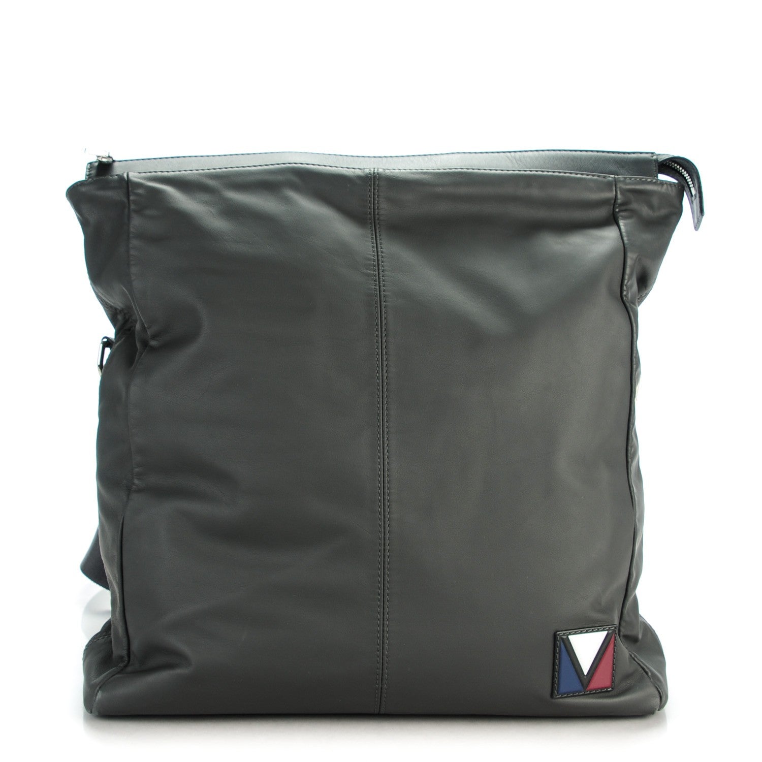 Louis Vuitton Calfskin Move Messenger Asphalt 1 of 7