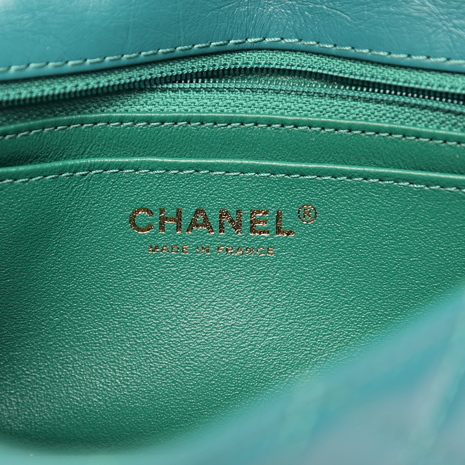 Chanel Aged Calfskin Quilted 2.55 Reissue Mini Flap Green 6 of 11