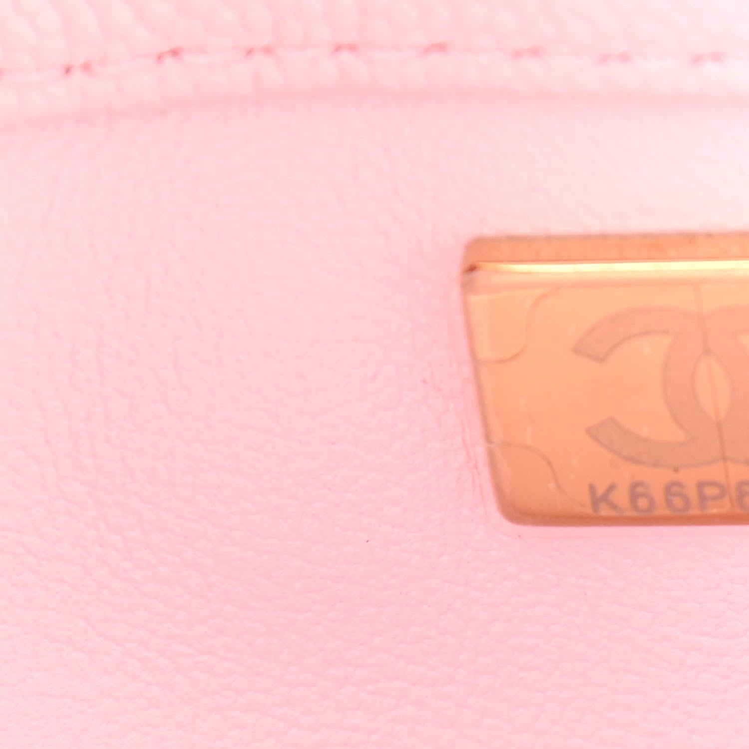 Chanel Caviar Quilted Small Coco Handle Flap Light Pink 6 of 9