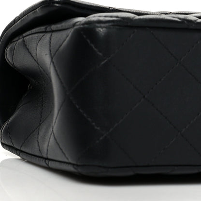 Chanel Lambskin Quilted Mini Rectangular Flap Black 9 of 11