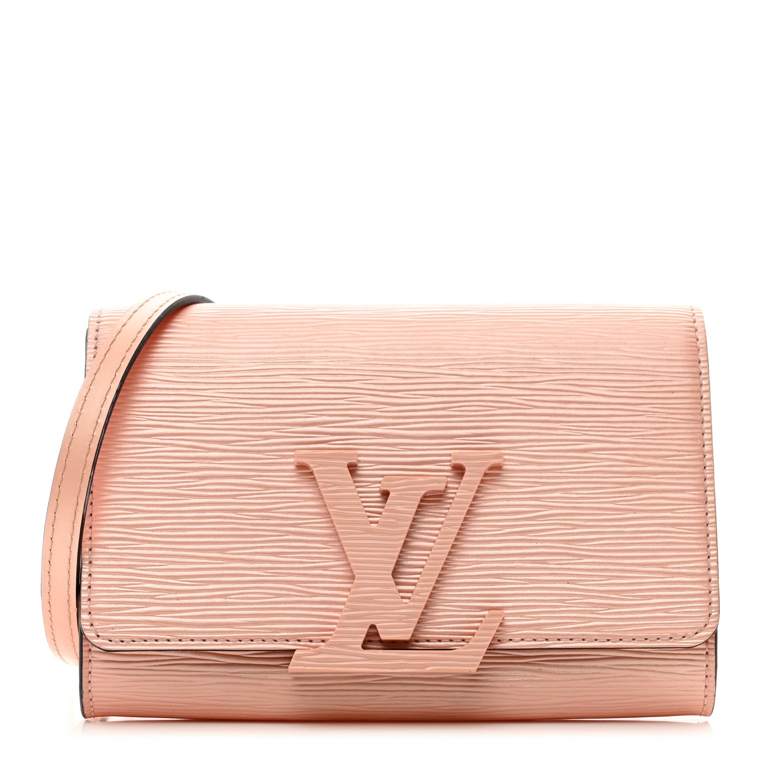 Louis Vuitton Epi Louise Strap PM Rose Nacre 1 of 12