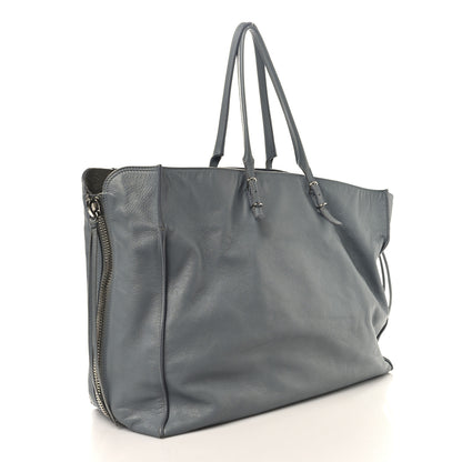 Balenciaga Veau Papier A4 Zip Around Tote Grey 3 of 14