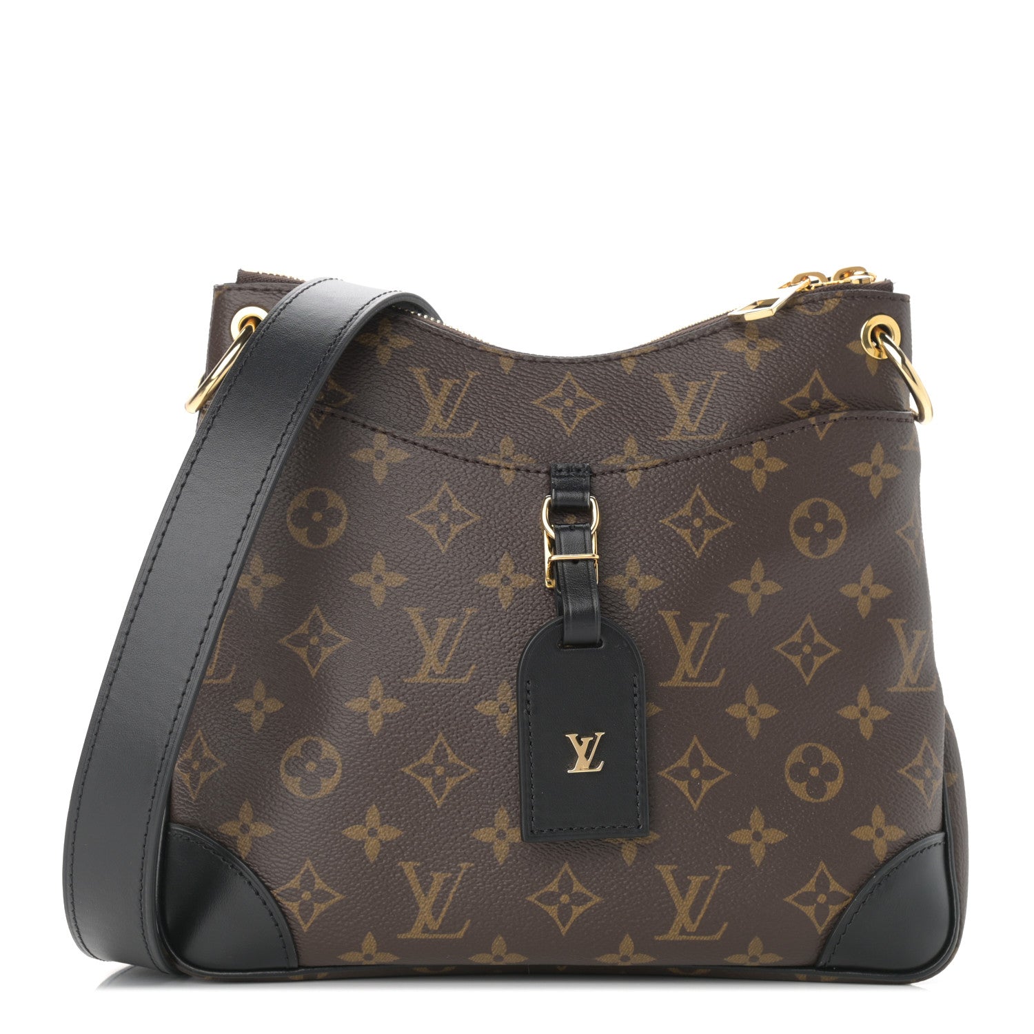 Louis Vuitton Monogram Odeon PM Black 1 of 11