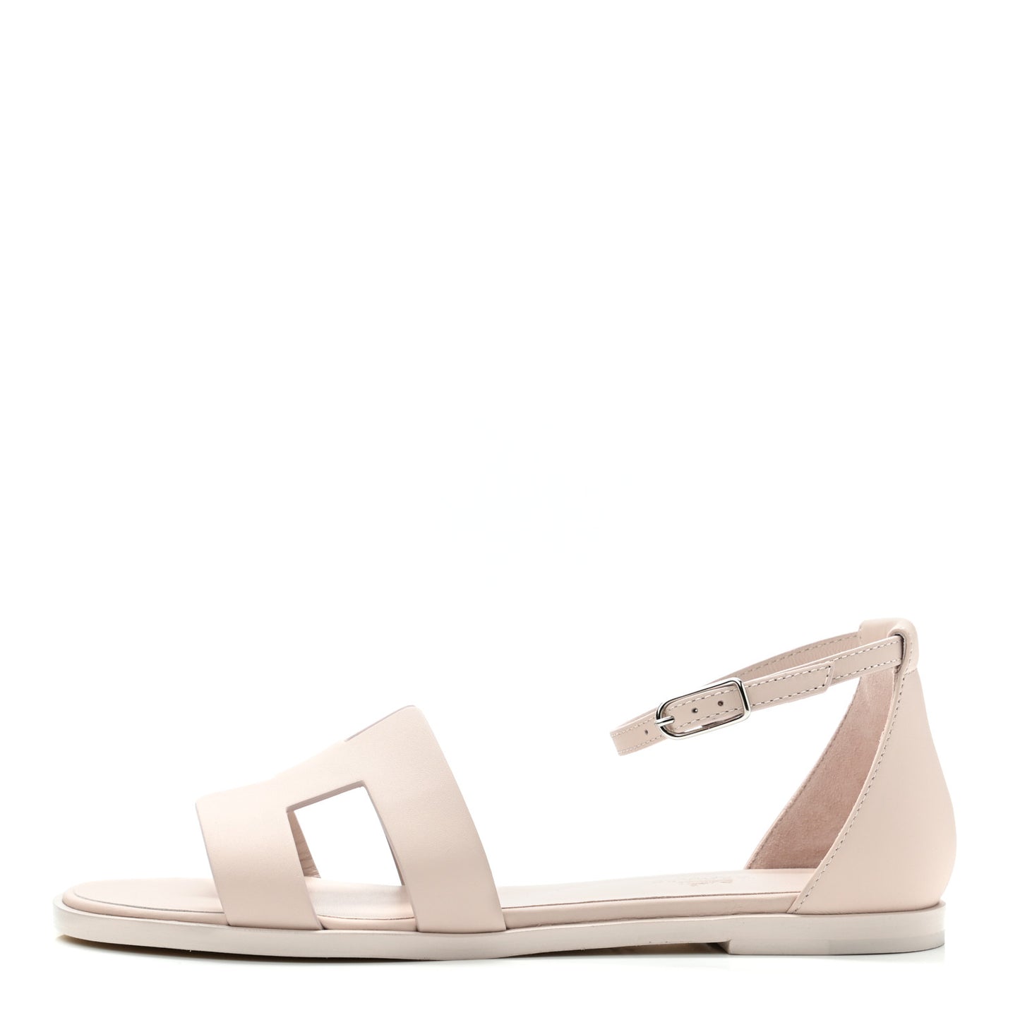Calfskin Santorini Sandals 37 Rose Petale