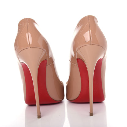Christian Louboutin Patent So Kate 120 Pumps 41 Nude 7 of 11