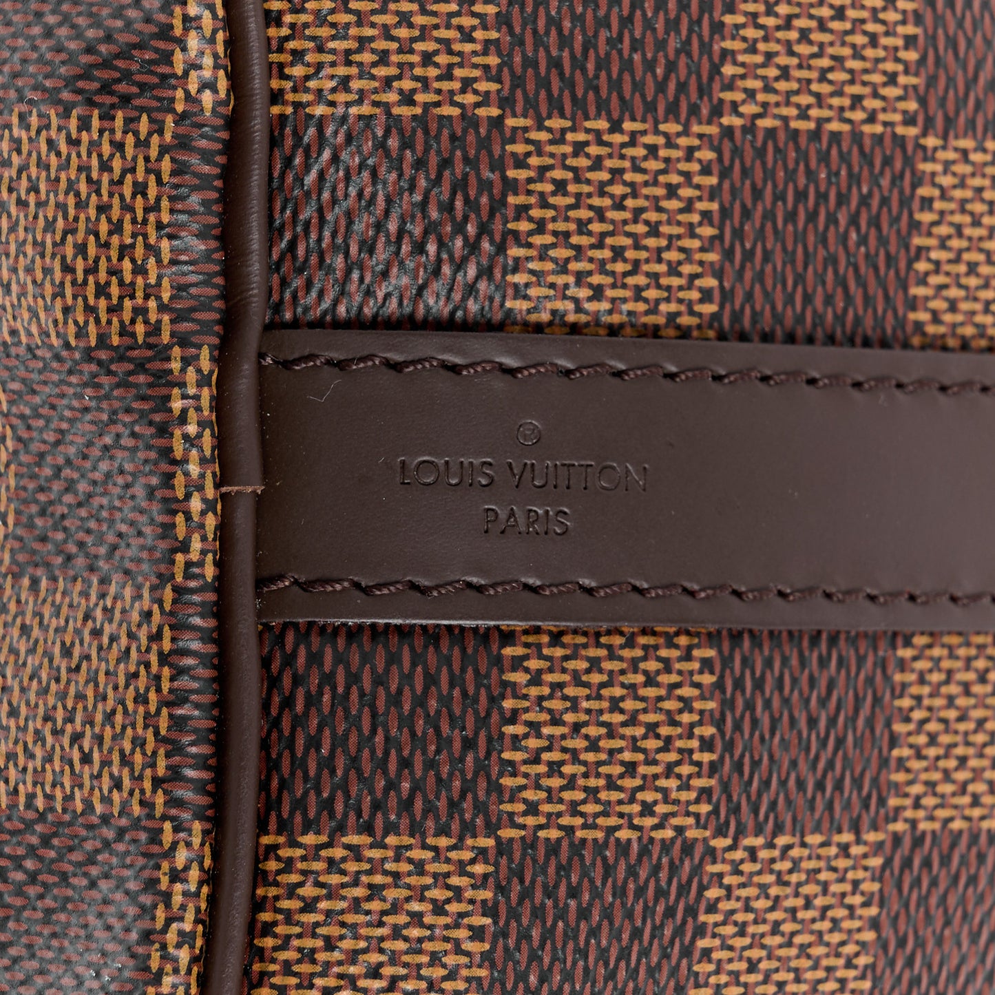 LOUIS VUITTON Damier Ebene Speedy Bandouliere 25