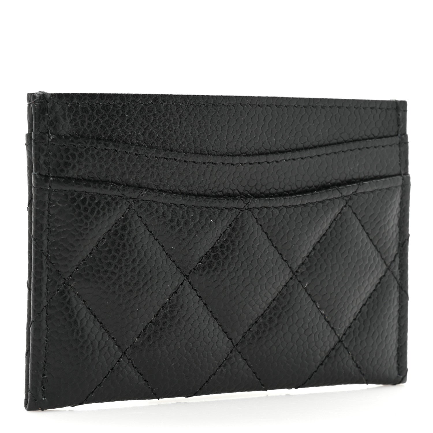 Chanel Caviar Quilted Card Holder Black 3 of 11