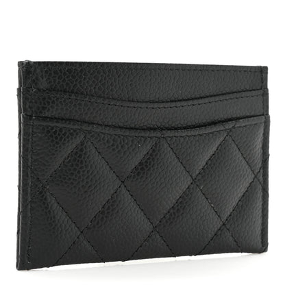 Chanel Caviar Quilted Card Holder Black 3 of 11