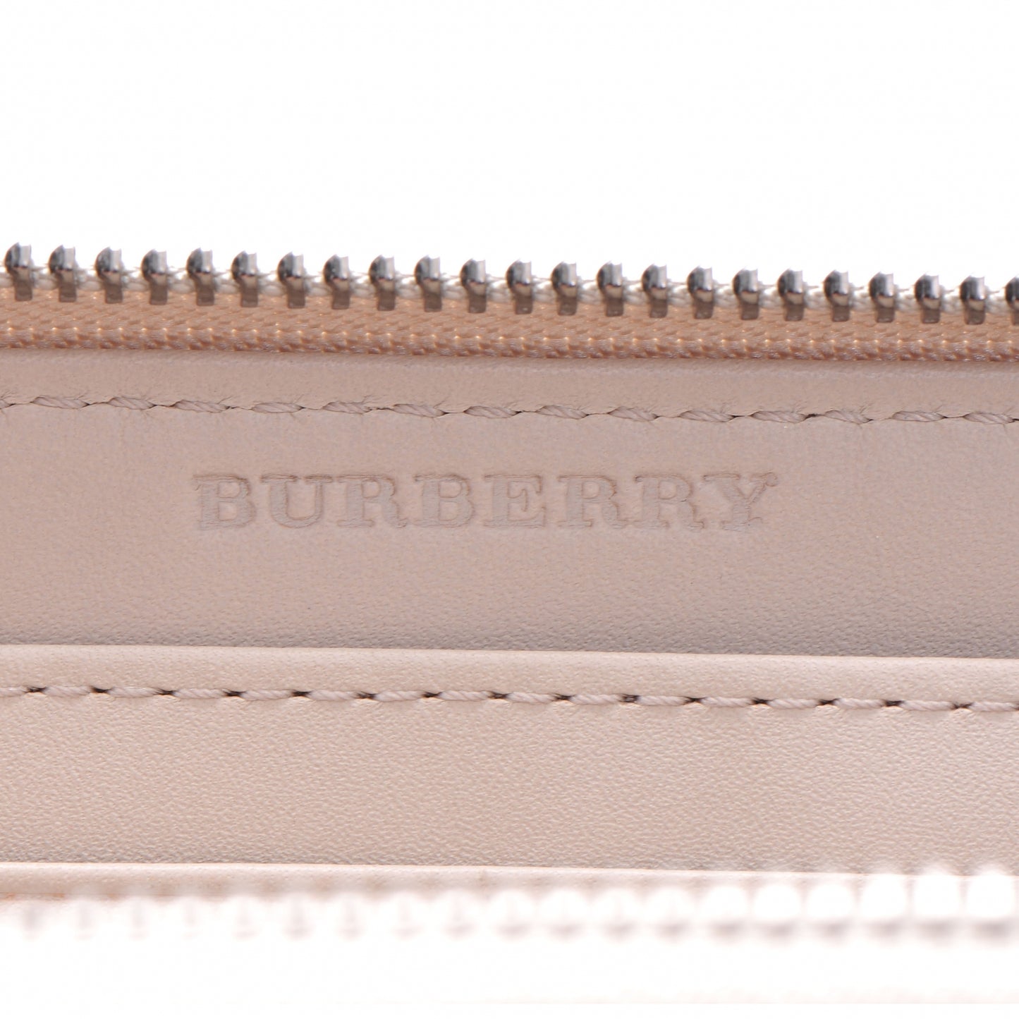 PVC Smoked Check Ziggy Zip Around Wallet