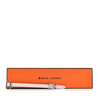 Hermes Swift 42mm Apple Watch Double Tour Hapi Band Mauve Pale 5 of 5