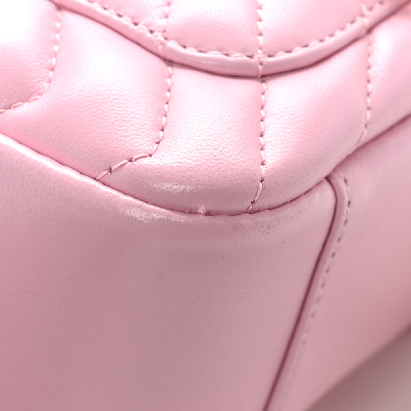 Lambskin Matelasse Medium GG Marmont Shoulder Bag Light Pink