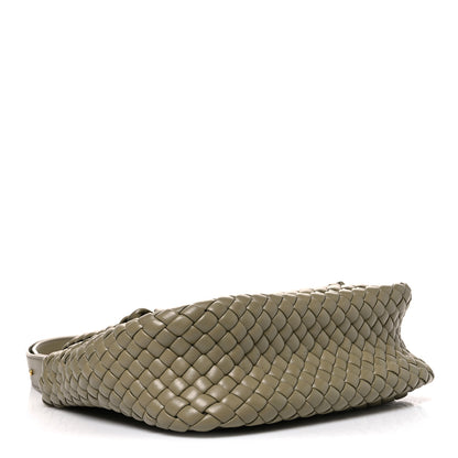 Bottega Veneta Nappa Intrecciato Small Cobble Messenger Bag Travertine 4 of 11