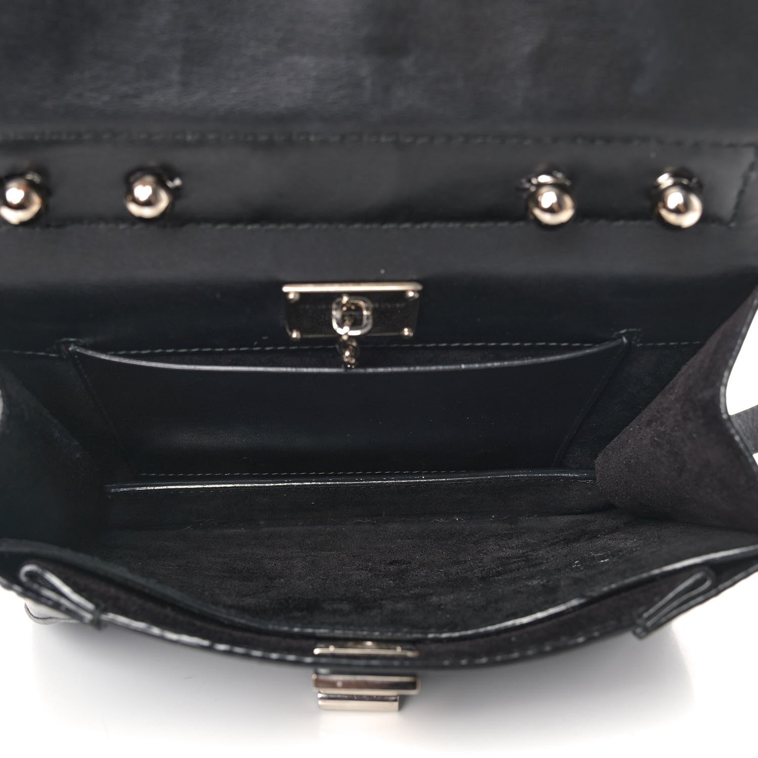 Proenza Schouler Calfskin Small Hava Top Handle Bag Black 5 of 8