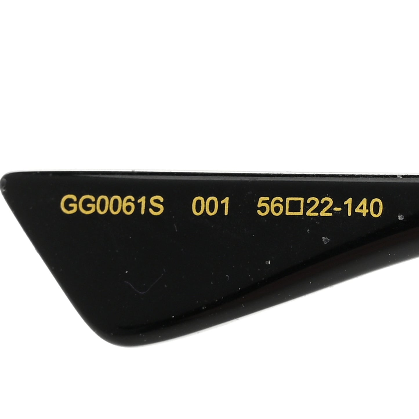 Metal Round Frame Sunglasses GG0061S Black