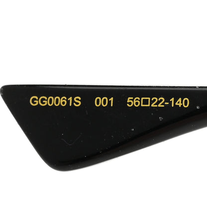 Gucci Metal Round Frame Sunglasses GG0061S Black 5 of 8