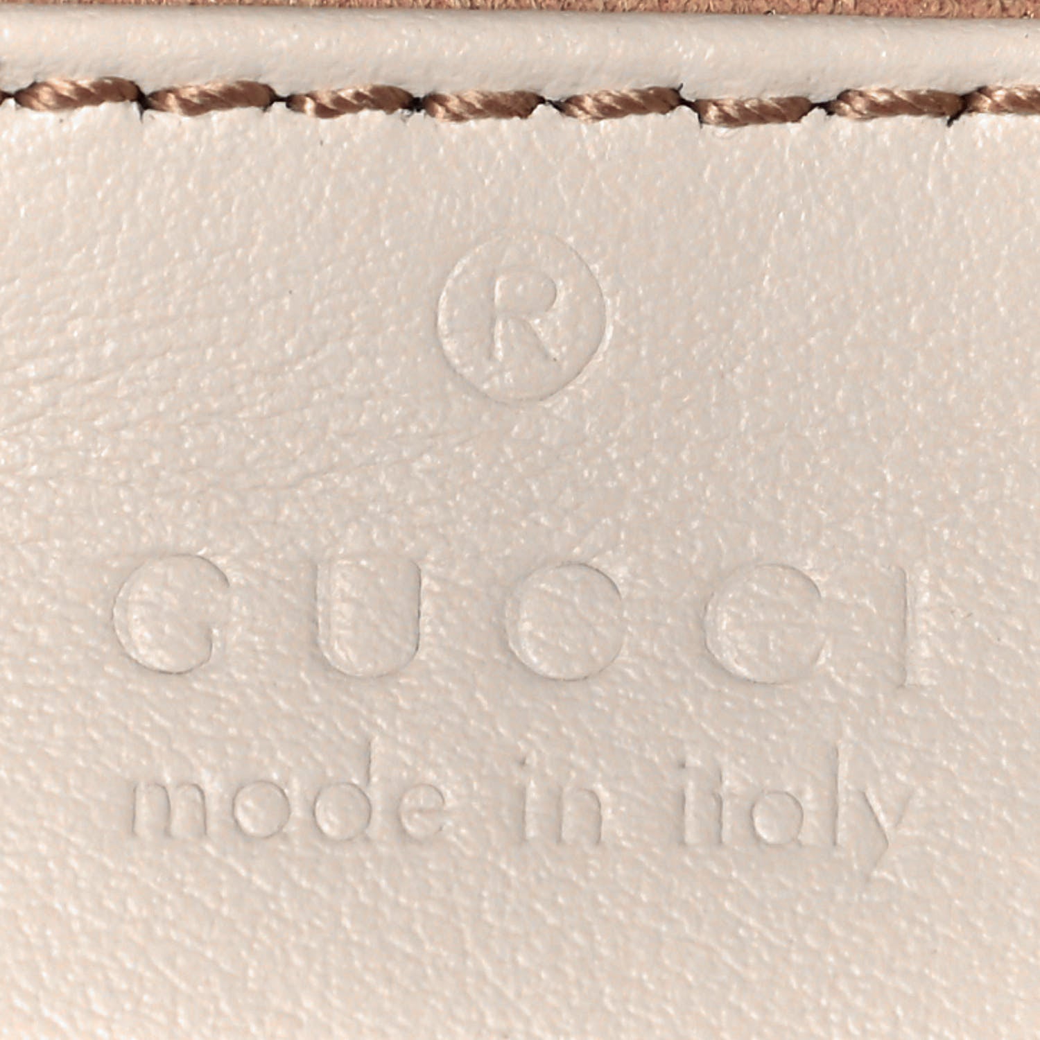 Gucci Calfskin Matelasse Mini GG Marmont Shoulder Bag White 5 of 9