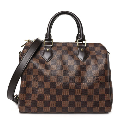 Louis Vuitton Damier Ebene Speedy Bandouliere 25 1 of 9