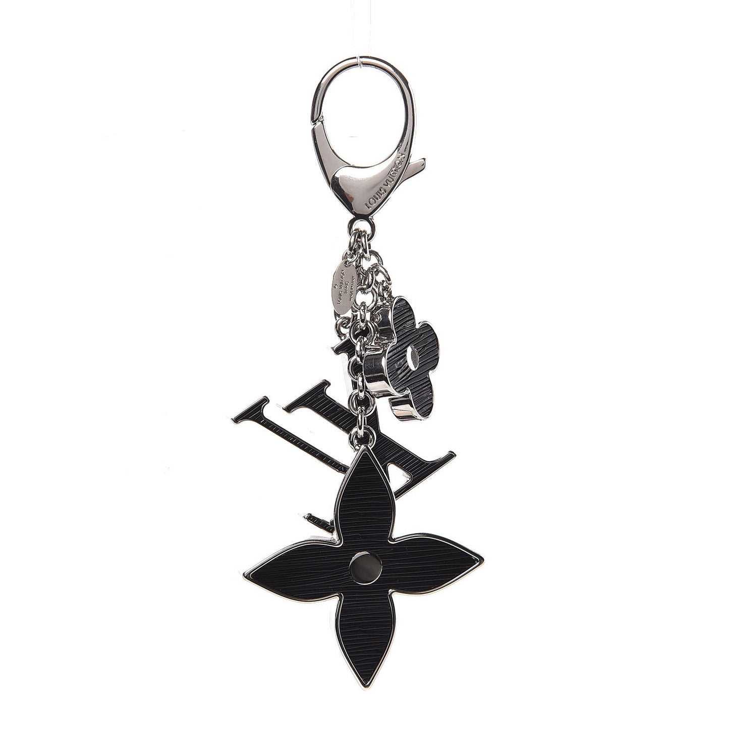Electric Epi Fleur d'Epi Bag Charm Black
